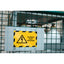 Cornice Duraframe Security - adesiva - pannello magnetico - A4  (21 x 29,7 cm) - giallo/nero - Durable