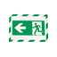 Cornice Duraframe Security - adesiva - pannello magnetico - A4  (21 x 29,7 cm) - verde/bianco - Durable