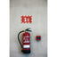 Cornice Duraframe Security - adesiva - pannello magnetico - A4  (21 x 29,7 cm) - rosso/bianco - Durable
