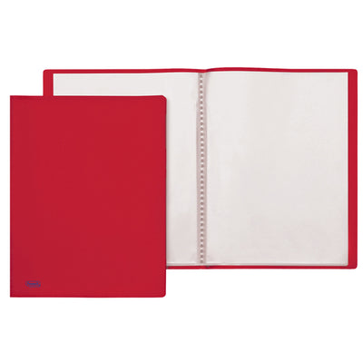 Portalistini Sviluppo - buccia - PP - 22 x 30 cm - 60 buste - rosso - Favorit