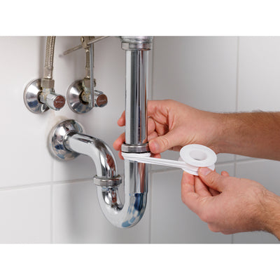 Nastro StopWater per riparazioni - 12 mm x 12 m - teflon - bianco - Tesa