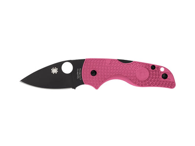 Spyderco LIL' NATIVE FRN PINK PLAIN BLACK BLADE C230PPNBK