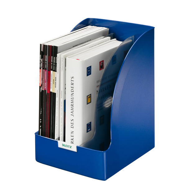Portariviste Leitz Plus Jumbo - 24 x 31 x 21 cm - blu - Leitz