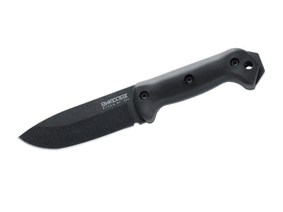 Ka-Bar Becker Companion BK22 lama 1095 Cro-Van 13,3 cm nera manico Ultramid fodero Heavy-Duty MOLLE