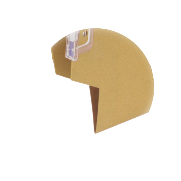 Cartella sospesa Avana - armadio - interasse 33 cm - fondo V - 32,6 x 27,5 cm - avana - Bertesi