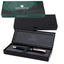 Roller Linea Impressa - punta M - nero/rosegold - Monteverde