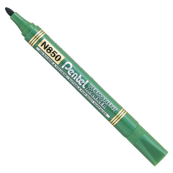 Marcatore permanente N850 - punta tonda - astuccio 4 colori assortiti - linea Amiko - Pentel