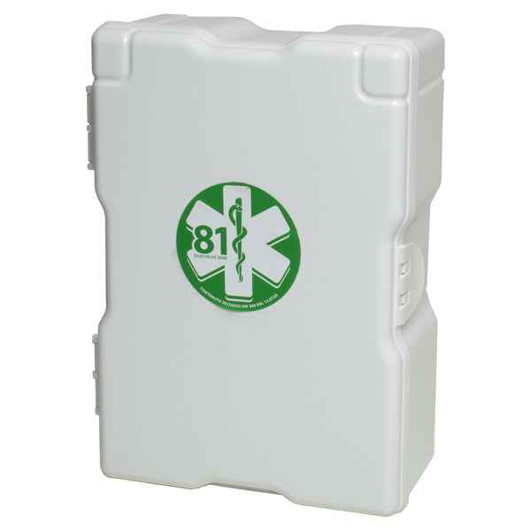 Armadietto di pronto soccorso 1/P - 37x22x14 cm - fino a 2 persone - bianco - PVS