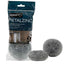 Spugna zincata - 30 gr - metallo zincato - Perfetto - conf. 2 pezzi