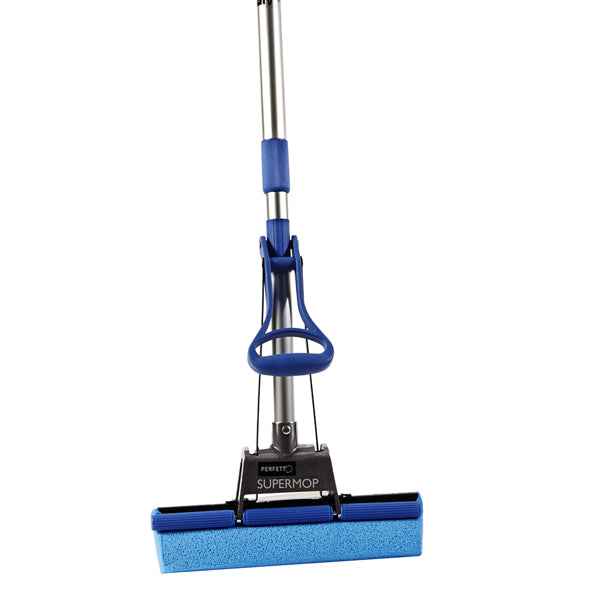 Lavapavimenti Supermop - 27x145 cm - manico telescopico - Perfetto