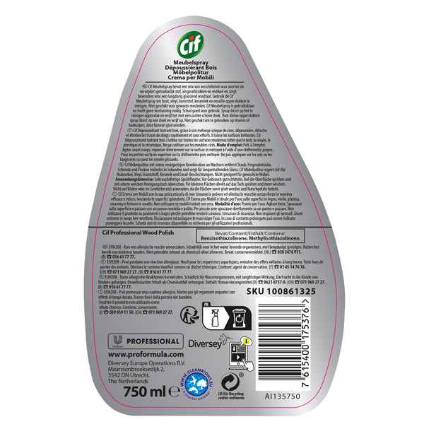 Cif Crema Mobili - trigger da 750 ml - Cif
