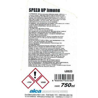 Detergente multiuso Speed Up Limone - Alca - trigger da 750 ml