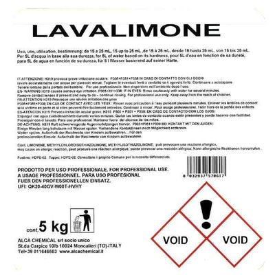 Detersivo per piatti Lavalimone - Alca - tanica da 5 L
