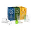 Set Ricicla Bag - 3 contenitori - misure assortite - verde/ocra/blu - Perfetto