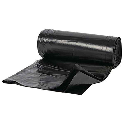 Sacchi per rifiuti Hercules - 90x120 cm - 150 L - 50 micron - nero - PerfettoFactory - rotolo da 10 sacchetti