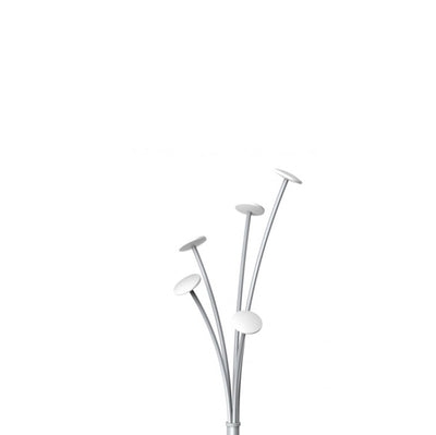 Appendiabiti - con portaombrelli - 5 posti - 187 cm - bianco - Alba