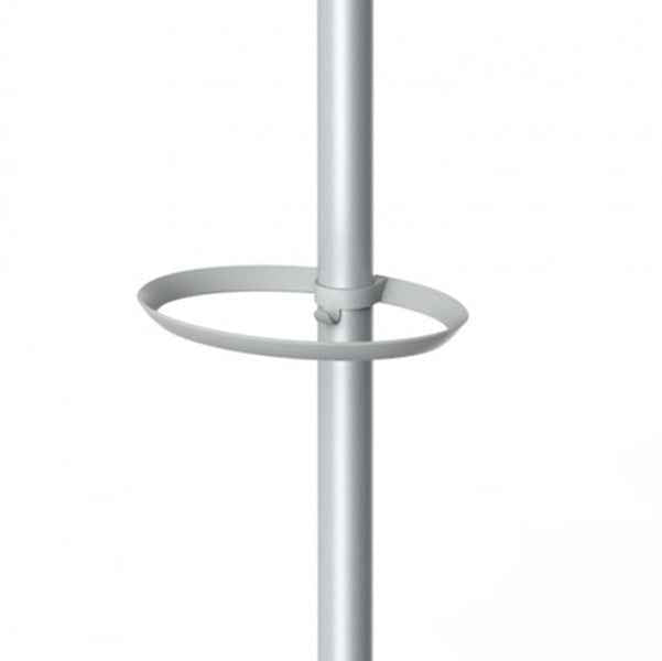 Appendiabiti - con portaombrelli - 5 posti - 187 cm - bianco - Alba