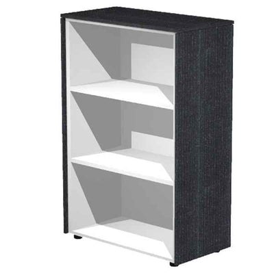 Mobile Prestige - medio a giorno - 82,8 x 43 x 119,8 cm - nero venato