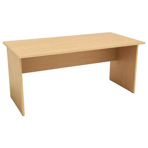 Scrivania Easy - lineare - 160 x 80 x 72 cm - faggio
