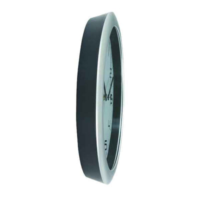 Orologio da parete Hornew - diametro 30 cm - grigio metal - Alba