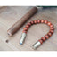 Les Fines Lames BRACCIALE PUNCH STAINLESS STEEL RED JASPER - M