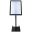 Espositore a LED per esterni/interni - display 4 x A4 - Securit