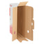 Scatola archivio Speedbox - dorso 8 cm - 35 x 25 cm - bianco e rosso - Esselte