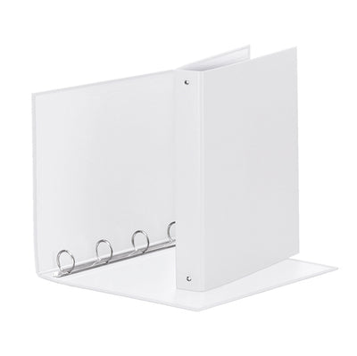 Raccoglitore Meeting - 22 x 30 cm - 4 anelli tondi 30 mm - dorso 4 cm - PP - bianco - Esselte
