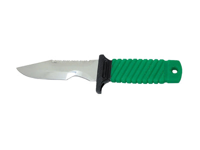 Coltello sub bicolore 13 manico plastica bicolore lama 13 cm totale 22 cm Made in Italy