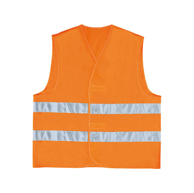 Gilet alta visibilità GILP2 - poliestere - taglia L - arancio fluo - Deltaplus