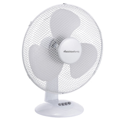 Ventilatore da tavolo - 3 velocità - pala diametro 40 cm - 35 W - 41,4 x 51,8 x 23,9 cm - Melchioni family