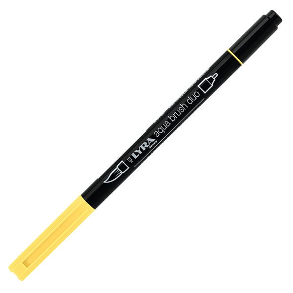 Pennarelli Aqua Brush Duo - punte 2,00 - 4,00 mm - Lyra - astuccio 12 pezzi