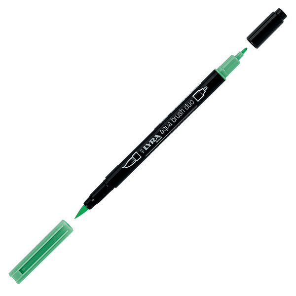 Pennarelli Aqua Brush Duo - punte 2,00 - 4,00 mm - Lyra - astuccio 24 pezzi