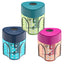 Temperamatite con contenitore - 1 foro - triangolare - con serbatoio - Faber-Castell