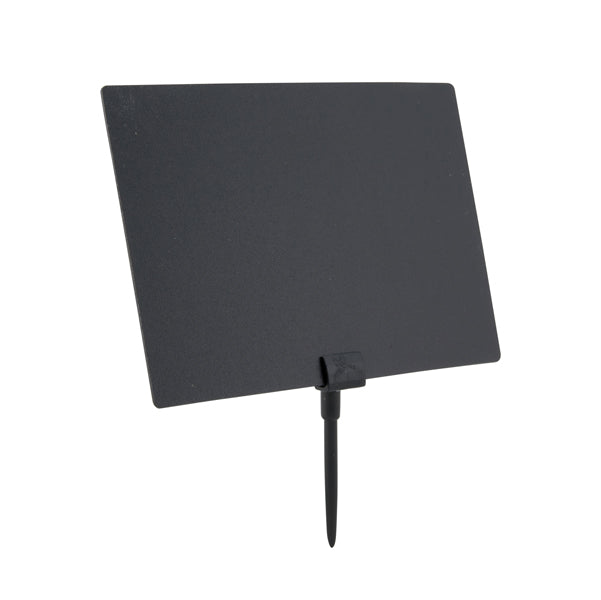 Supporti a spina per targhette - nero - Securit - set 20 pezzi