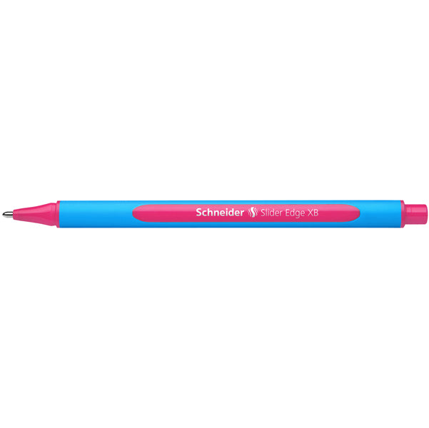 Penna a sfera Slider Edge - tratto XB - rosa - Schneider