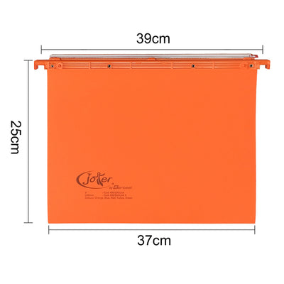 Cartella sospesa Joker - cassetto - interasse 39 cm - fondo U - 37 x 25 cm - arancio - Bertesi