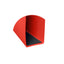Cartella sospesa Joker - armadio - interasse 33 cm - fondo U - 33 x 28 cm - rosso - Bertesi