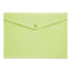 Set 4 Buste con bottone - PPL - 33,5x23.5 cm - Mix 4 colori Pastello Lebez