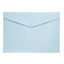 Set 4 Buste con bottone - PPL - 33,5x23.5 cm - Mix 4 colori Pastello Lebez