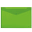 Busta con bottone - 33,5 x 23.5 cm - PP - colori assortiti fluo - Lebez - conf. 3 pezzi