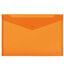 Busta con bottone - 24 x 18,5 cm - PP - colori assortiti fluo - Lebez - conf. 5 pezzi