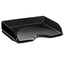 Vaschetta portacorrispondenza - apertura frontale - 26 x 35,1 x 6,9 cm - nero crystal - Cep