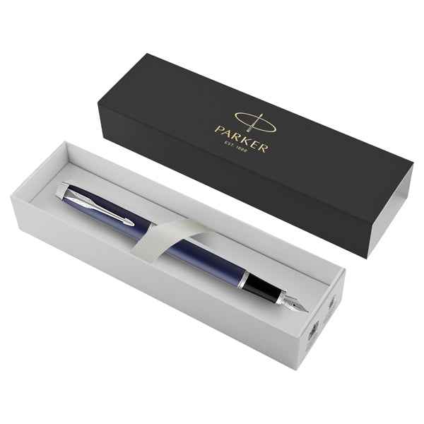 Penna stilografica IM CT - punta M - blu - Parker