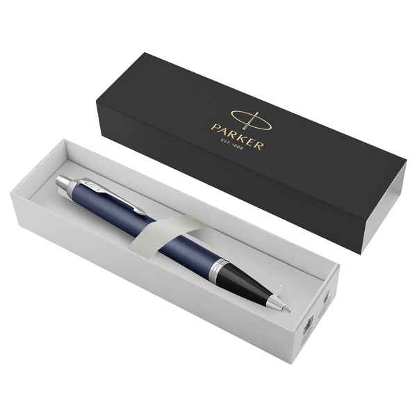 Penna sfera IM CT - punta M - blu - Parker