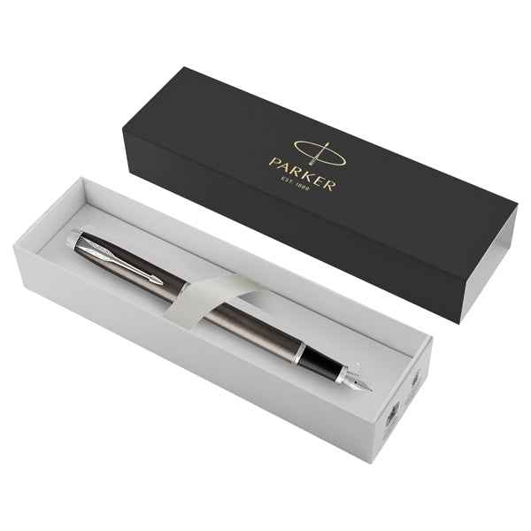 Penna Stilografica IM CT - punta M - Dark Espresso - Parker
