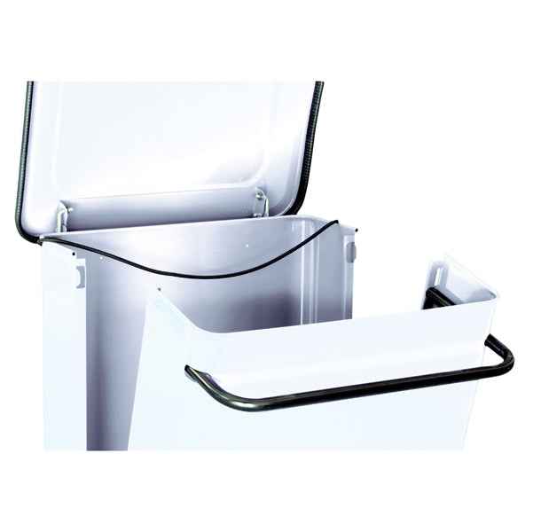 Contenitore mobile Conticolor - 48x42x96,5 cm - 110 L - bianco - Medial