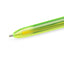 Penna a sfera a scatto multifunzione 4 Colors Fluo  - punta 1,0/1,6mm - 4 colori fluo - fusto giallo fluorescente - Bic - conf. 12 pezzi