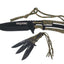 Cold Steel THROWING KNIVES 9" W/PARACORD W/SHEATH 3pz TH-44KVD3PK
