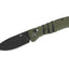 Coltello EDC QSP Ripley G-10 14C28N black stonewash verde/nero QS160-C2